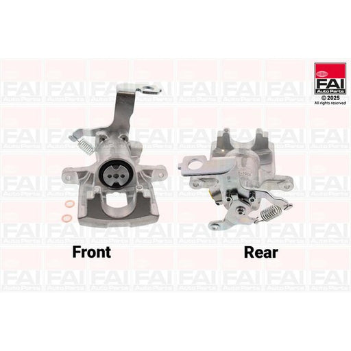 FAI Brake Caliper Assembly Rear Left fits Toyota Avensis 2008-2018