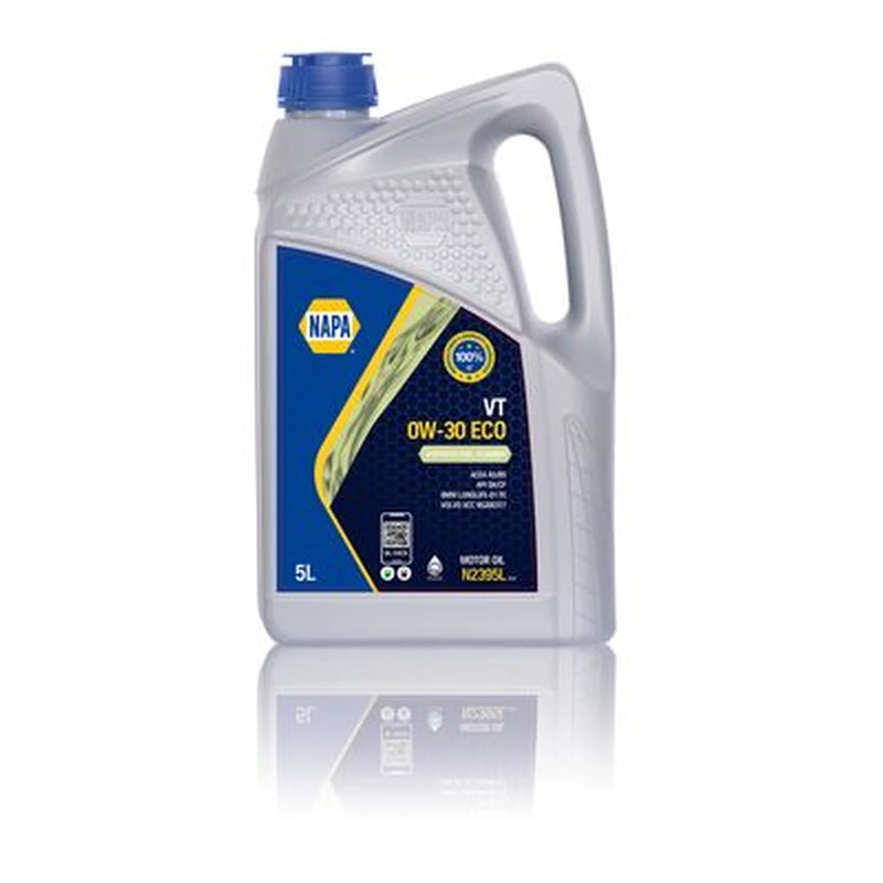 NAPA Engine Synthetic Oil 5L A5/B5 SN/CF 0W-30 fits BMW 1 2004-2013
