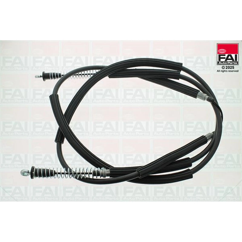 FAI Handbrake Cable Left Rear fits Fiat Cinquecento 1991-1999 0.9