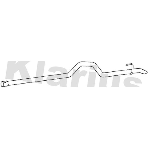 Klarius Exhaust Pipe OD fits VW Crafter 30-50 2006-2013 2.5