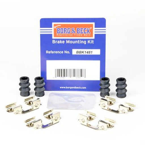 Borg & Beck Brake Pad Accessory Fitting Kit Rear BBK1481