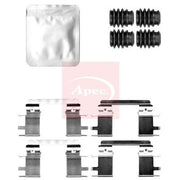Apec Brake Pad Accessory Fitting Kit Front fits Honda Civic XI 2022 on 2.0
