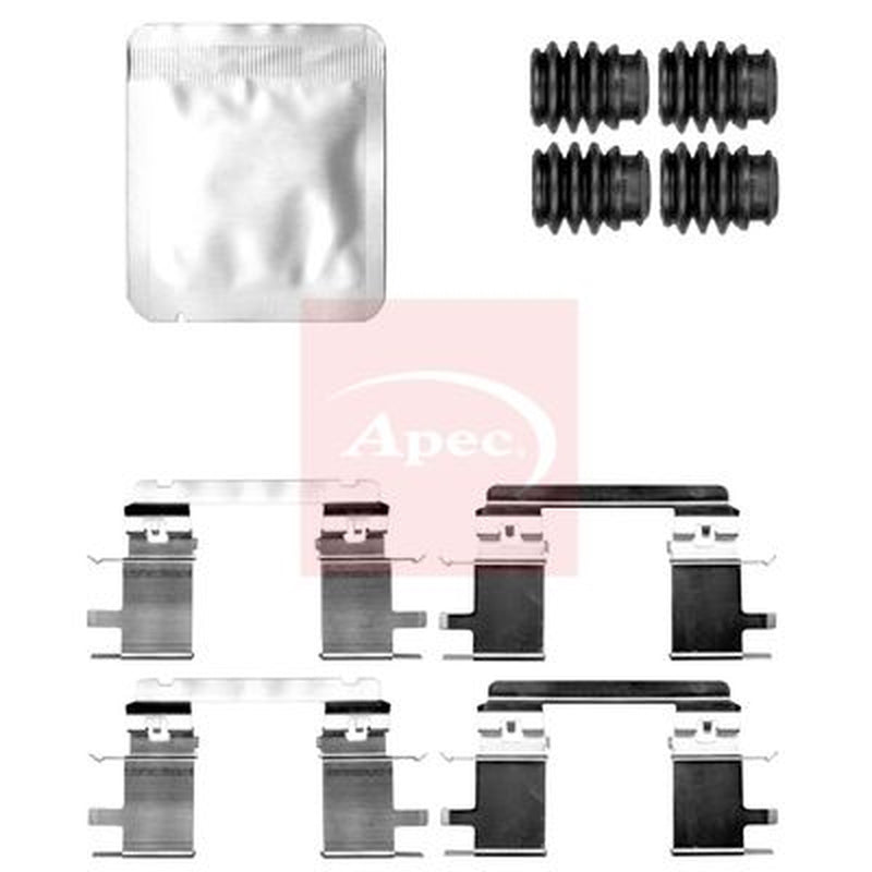 Apec Brake Pad Accessory Fitting Kit Front fits Honda Civic XI 2022 on 2.0