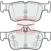 Apec Front & Rear Brake Discs & Pads fits Ford Mondeo V Turnier 2015-2022 2.0