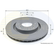 Comline Front & Rear Brake Discs & Pads fits Peugeot 208 II 2019 on