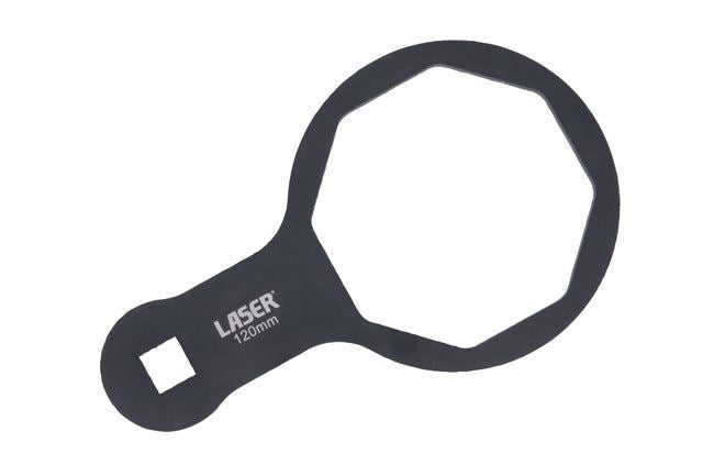 Laser Trailer Axle Hubcap Spanner 120mm 8-Sided 3/4"D - BPW Laser - Dynamic Drive