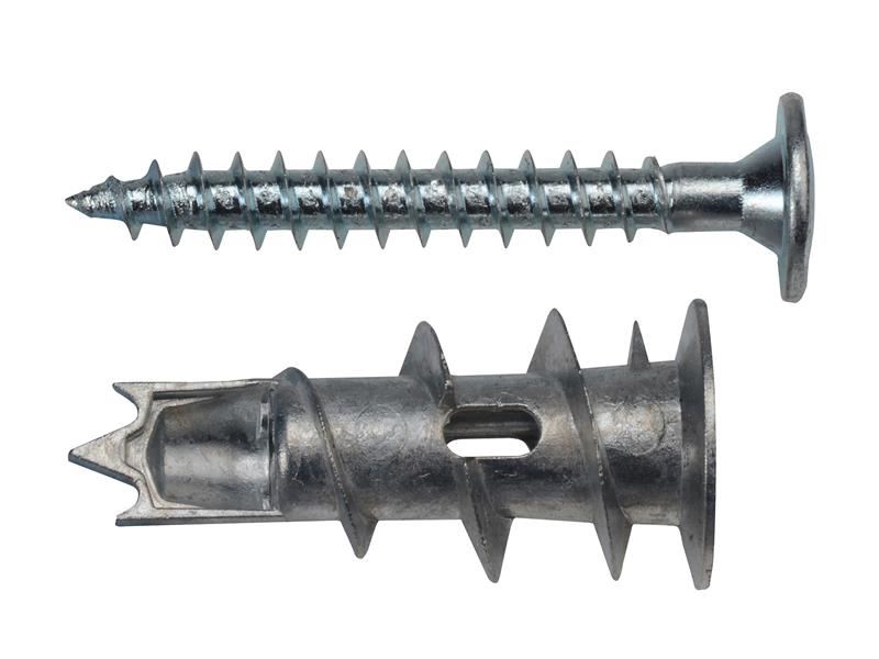 ForgeFix Zinc Plasterboard Fixing 4.5 x 35mm ForgePack 6 ForgeFix - Town Tools