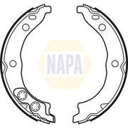 NAPA Parking Brake Shoe Set fits Citroën Relay II 2002-2006 2.0 2.2 2.8