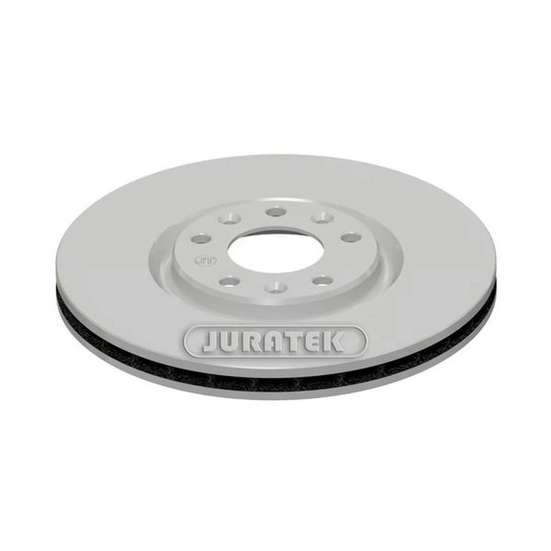 Juratek 2 x Vented Brake Discs fits Peugeot Rcz 2010-2015 1.6 2.0