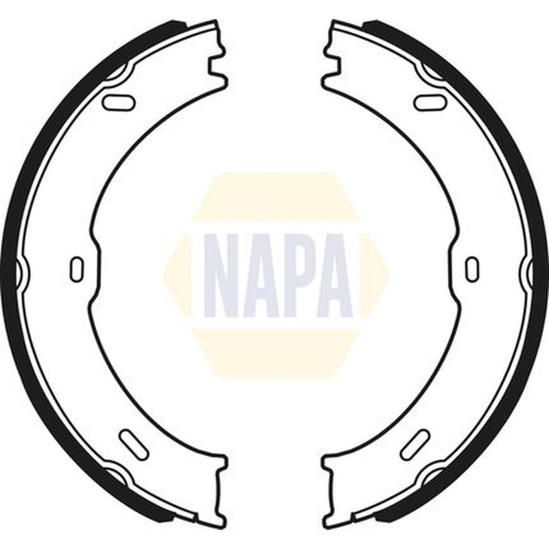 NAPA Parking Brake Shoe Set fits Mercedes-Benz Sprinter 3,5-T 2006-2025