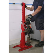 Sealey Coil Spring Compressing Station with Gauge Hydraulic 2000kg Capacity Sealey - Dynamic Drive