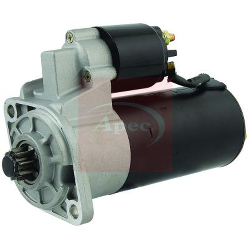 Apec Starter Motor 12V 1.8kW 9 Teeth fits Skoda Felicia 1995-2001 1.9