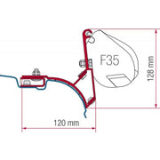Fiamma Kit fits VW T5 Multi Van Transporter UK 98655Z005 F35 Pro Awning Brackets Fiamma - Dynamic Drive