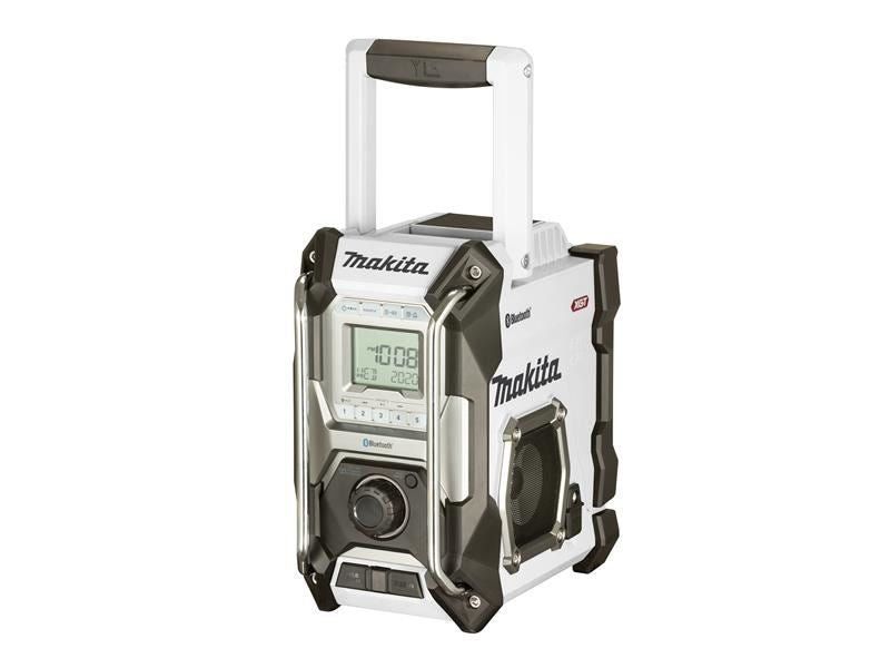 Makita MR002GZ01 Bluetooth Job Site Radio White 240V & Li-ion Bare Unit Makita - NN4 Online