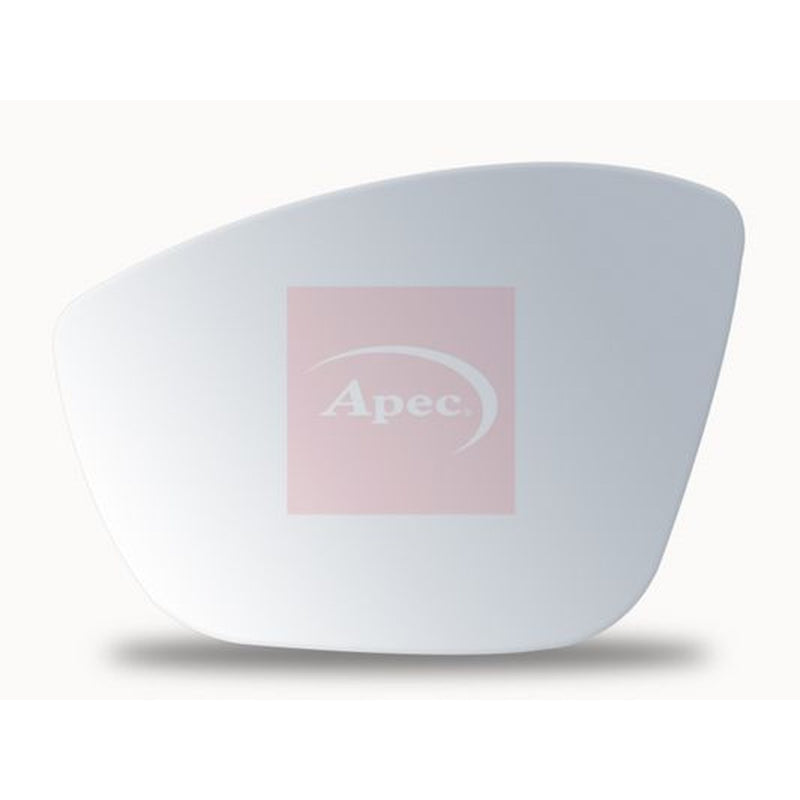 Apec Exterior Wing Mirror Glass Left fits Citroën C3 Aircross I 2017-2018
