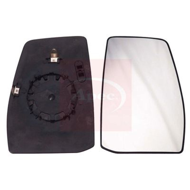 Apec Exterior Wing Mirror Glass Right fits Ford Tourneo Custom V362 Bus