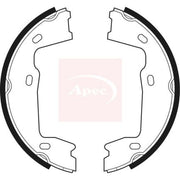 Apec Parking Brake Shoe Set fits Opel Ascona C 1987-1988 2.0