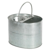Sealey Mop Bucket 13L Galvanized BM08 Sealey - Dynamic Drive