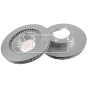 Borg & Beck Front & Rear Brake Discs & Pads fits Toyota Fj Cruiser 2005-2018 4.0