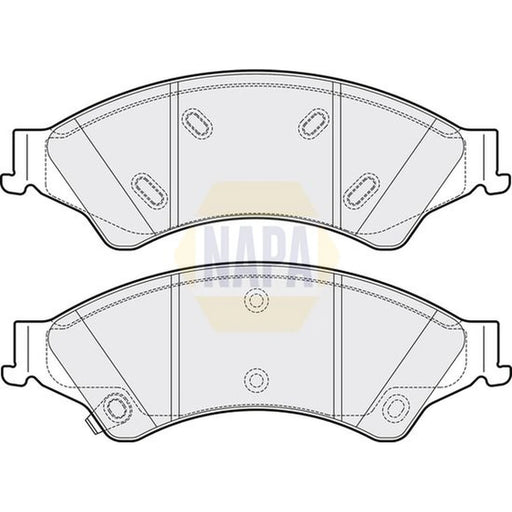 NAPA Front Brake Pad Set NBP1547