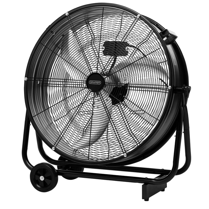 Draper Drum Fan 24" 590mm 120W Industrial Ventilator