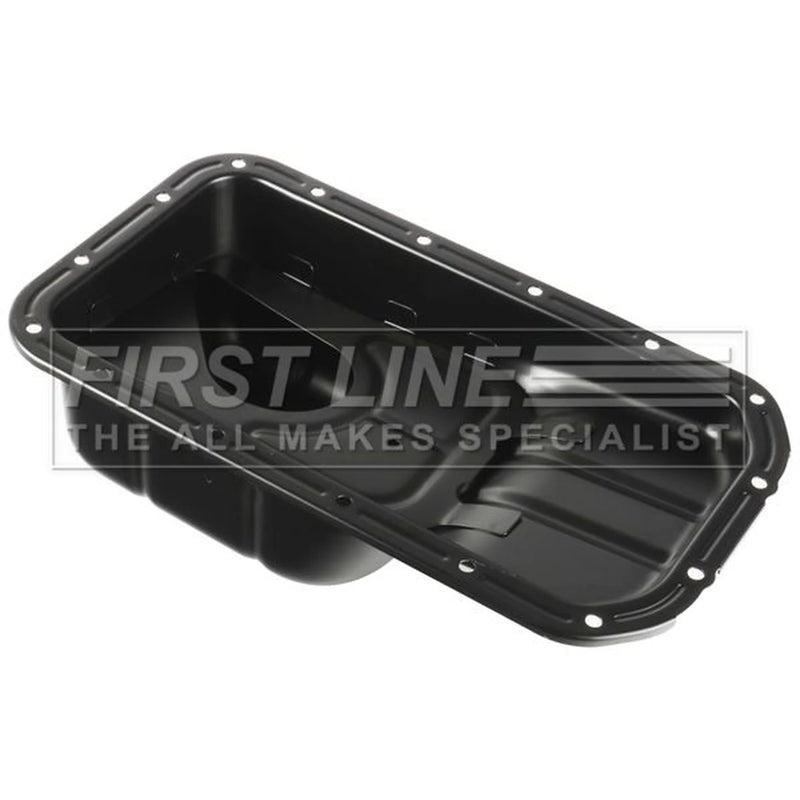 First Line Engine Oil Sump Pan Steel fits Hyundai Amica / Atoz 1998-2010 1.0 1.1