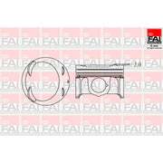 FAI Piston Cylinder Bore = PK14-000