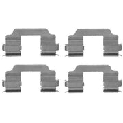 Mintex Brake Pad Accessory Fitting Kit Front fits Opel Agila B 2008-2014