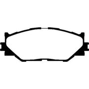 Abtex Front Brake Pad Set PLU1342