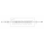 Borg & Beck Brake Pad Wear Sensor Rear BWL3212