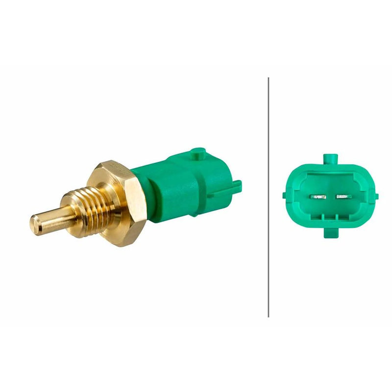 Hella Coolant Temperature Sensor fits Ford Ranger 2006-2012 3.0
