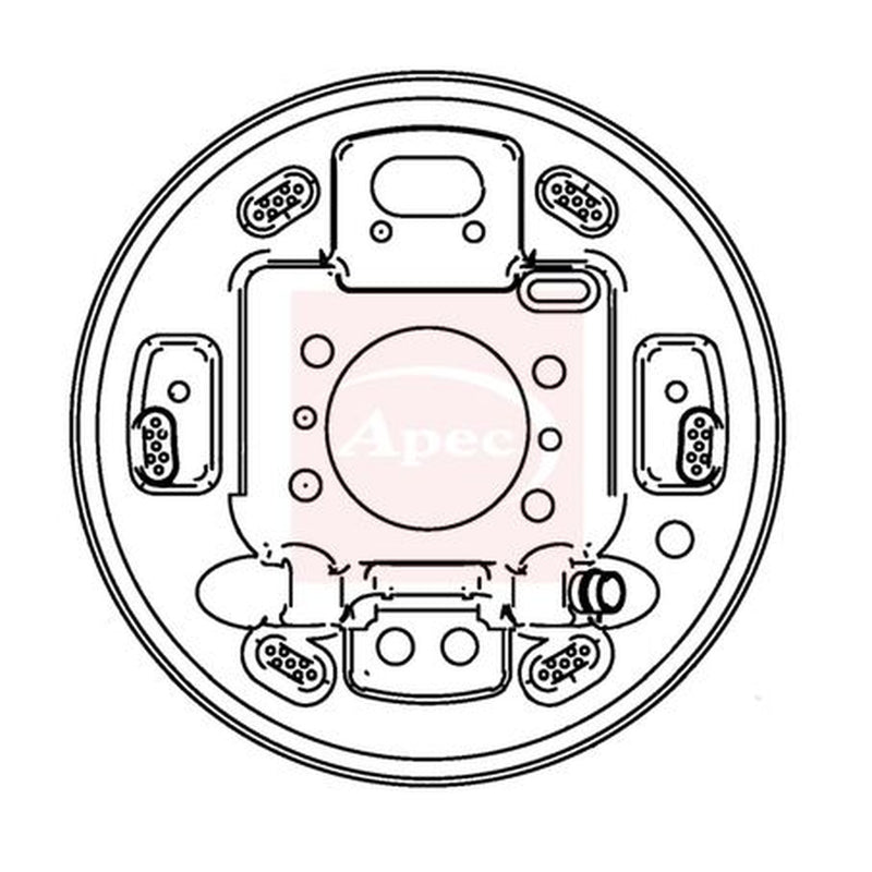 Apec Apec Splash Guard fits Hyundai I20 Active 2015-2018 1.0 1.4