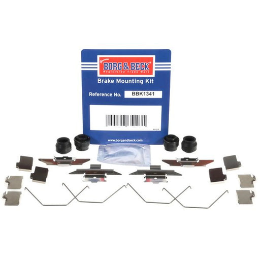 Borg & Beck Brake Pad Accessory Fitting Kit Front BBK1341