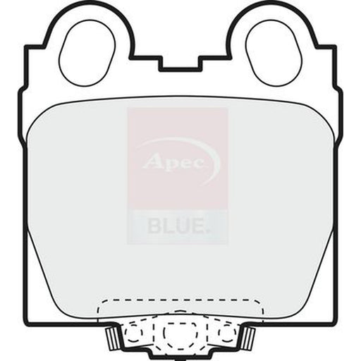 Apec Front & Rear Pads fits Toyota Verossa 2000-2003 2.0 2.5
