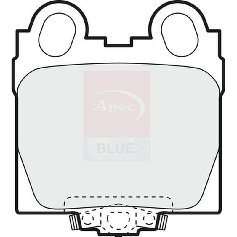 Apec Rear Brake Pad Set fits Lexus Gs 1997-2004