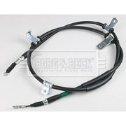 Borg & Beck Handbrake Cable Right Rear BKB3833