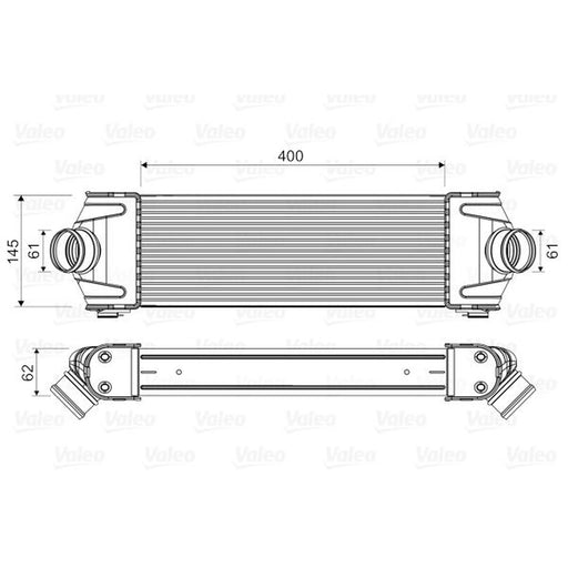 Valeo Intercooler (Charge Air Cooler) 818550