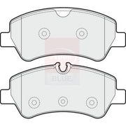 Apec Rear Brake Pad Set fits Ford Tourneo Custom V362 Bus 2012-2023 1.0 2.0 2.2