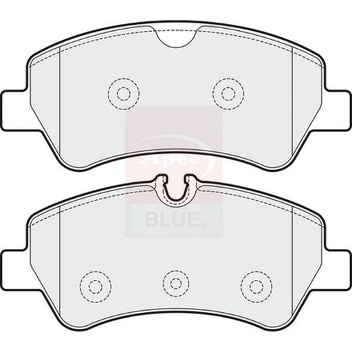 Apec Rear Brake Pad Set PD3369
