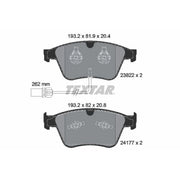 Textar Front Brake Pad Set 2382201