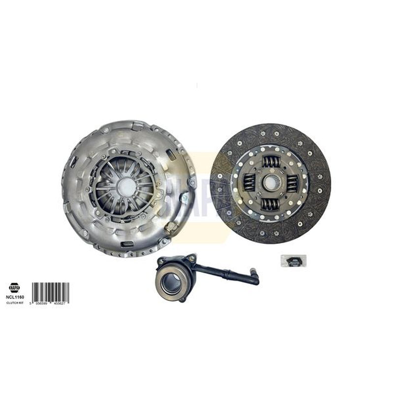 NAPA Clutch Kit Set 3pc fits VW California T5 Camper 2009-2015 2.0