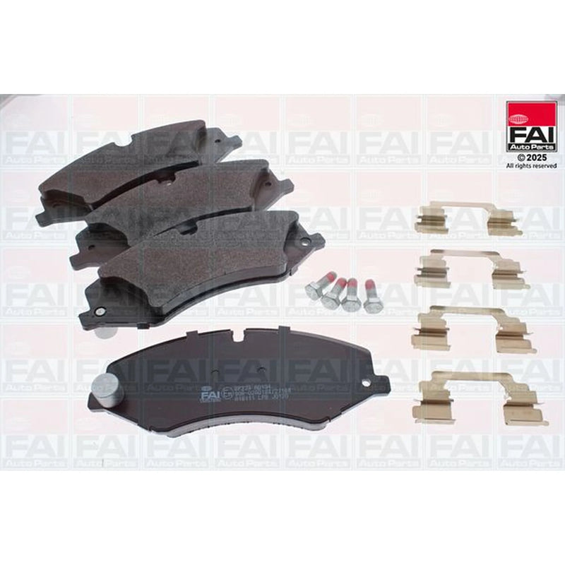 FAI Front Brake Pad Set fits Land Rover Defender Station 2021 on