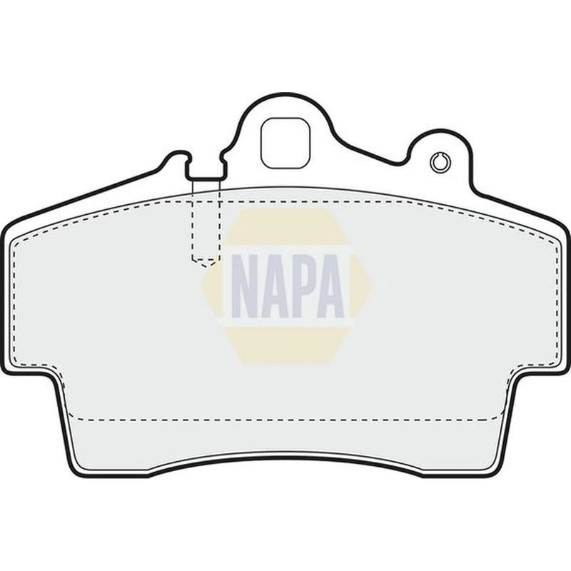 NAPA Front & Rear Pads fits Porsche Boxster 1996-2004 2.5 2.7