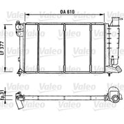 Valeo Engine Radiator 731181