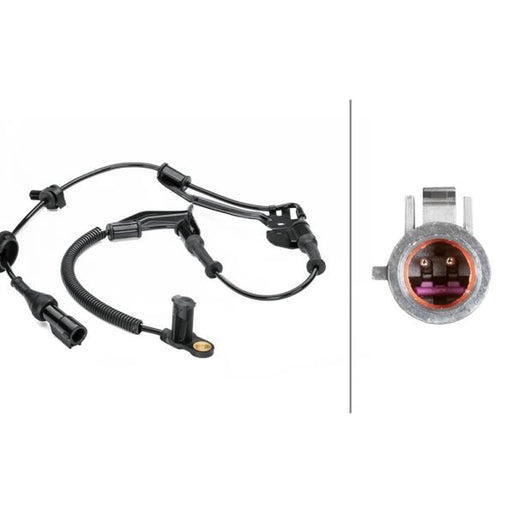 Hella ABS Wheel Speed Sensor Front fits Ford Usa Escape 2008-2012 2.5