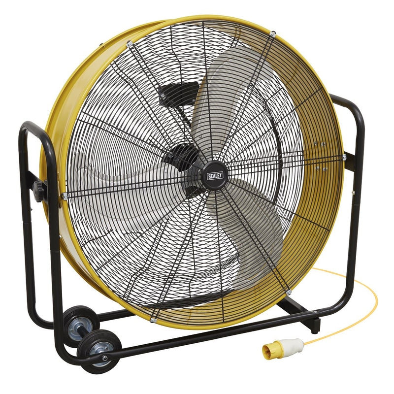Sealey Industrial High Velocity Drum Fan 30" 110V HVD30110V Sealey - Dynamic Drive