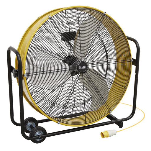 Sealey Industrial High Velocity Drum Fan 30" 110V HVD30110V Sealey - Dynamic Drive