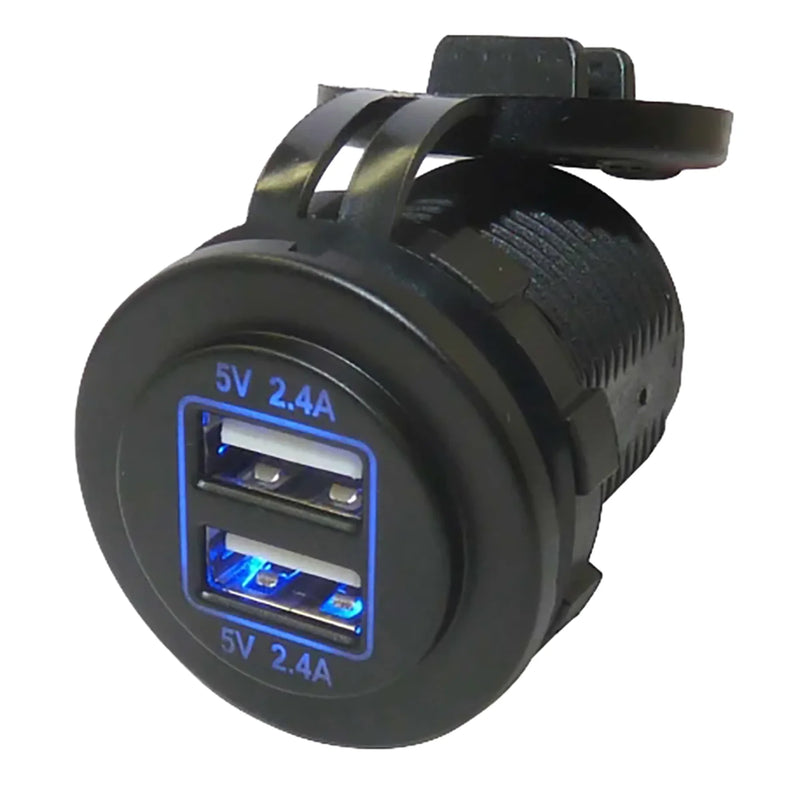 Twin USB Fast Charge Socket 4.8A JH-DS2013H