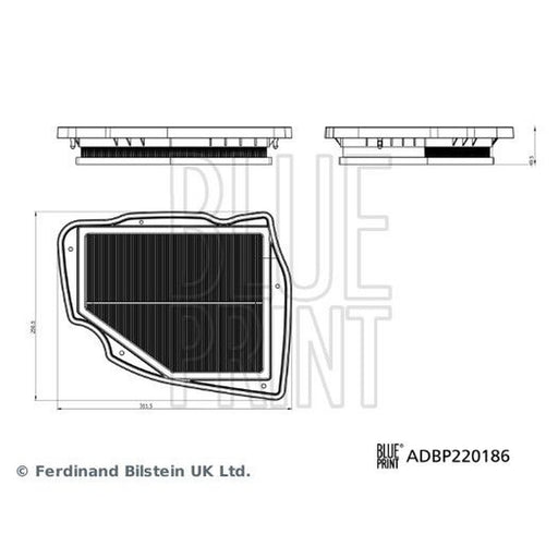 Blue Print Engine Air Filter fits BMW 5 2023-2024