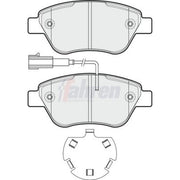 Fahren Front Brake Pad Set FBP3281